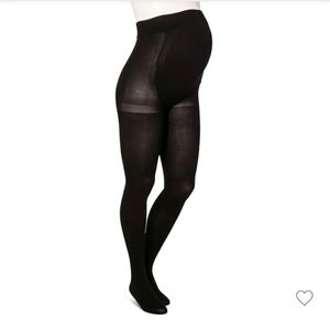 NWT Black Maternity Tights - S/M